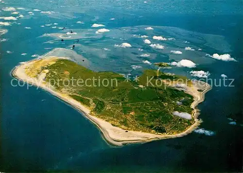 AK / Ansichtskarte Borkum Nordseebad Fliegeraufnahme Kat. Borkum