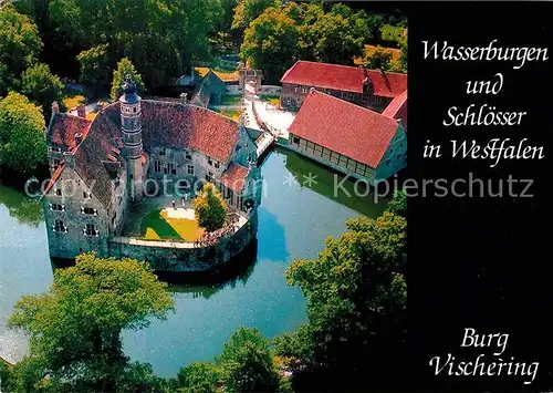 AK / Ansichtskarte Luedinghausen Fliegeraufnahme Burg Vischering Kat. Luedinghausen