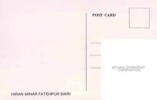 AK / Ansichtskarte Fatehpur Sikri Hiran Minar Kat. Fatehpur Sikri