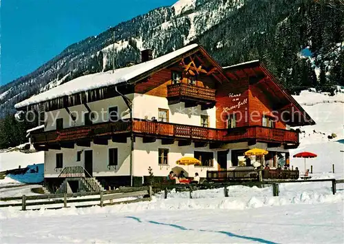 AK / Ansichtskarte Neustift Stubaital Tirol Gaesteheim am Wasserfall  Kat. Neustift im Stubaital