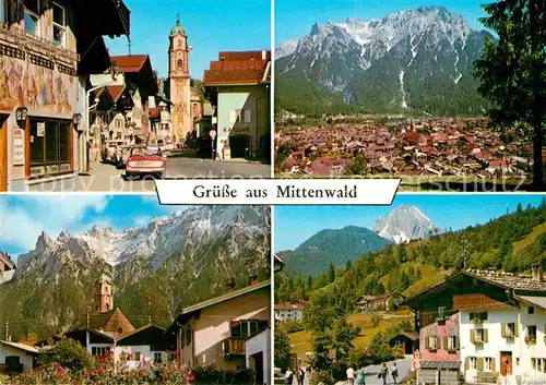 AK / Ansichtskarte Mittenwald Bayern  Kat. Mittenwald