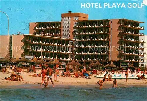 AK / Ansichtskarte Playa de Palma Mallorca Hotel Playa Golf Strand Kat. Spanien