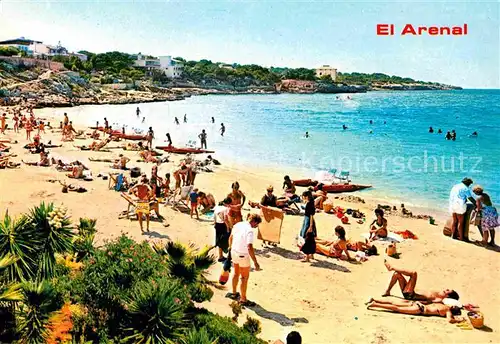 AK / Ansichtskarte El Arenal Mallorca Strand Kat. S Arenal
