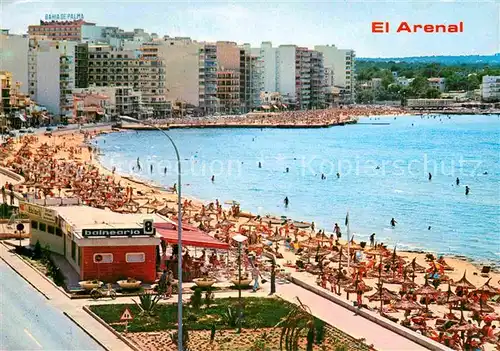 AK / Ansichtskarte El Arenal Mallorca Strand Hotels Kat. S Arenal