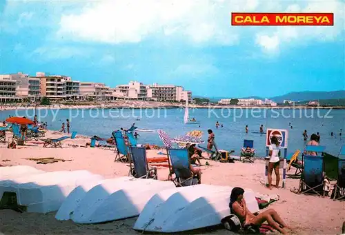 AK / Ansichtskarte Cala Moreya Strandpartie Kat. Mallorca Islas Baleares