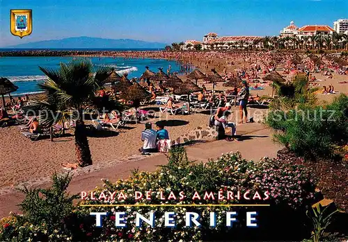 AK / Ansichtskarte Playa de las Americas Strandpartie Kat. Arona Tenerife Islas Canarias