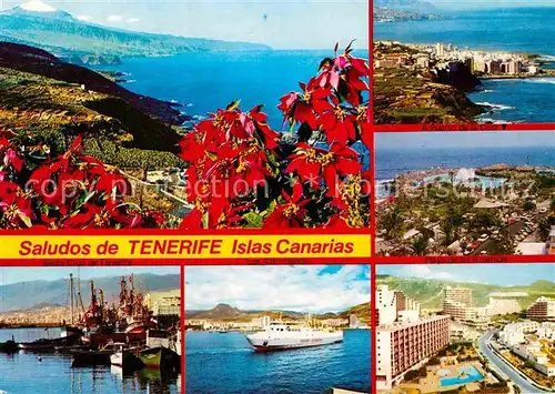 AK / Ansichtskarte Tenerife Teilansichten Hafen Kat. Islas Canarias Spanien