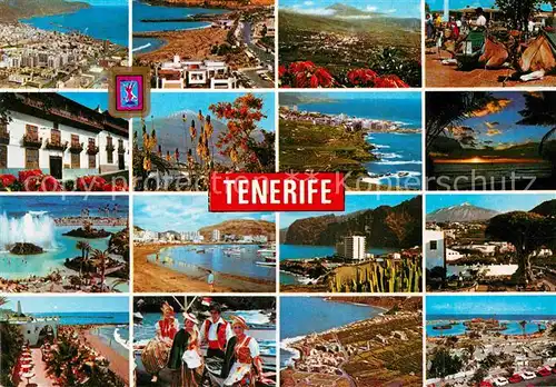 AK / Ansichtskarte Tenerife Diversos aspectos de la Isla Kat. Islas Canarias Spanien