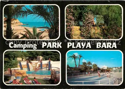 AK / Ansichtskarte Tarragona Camping Park Playa Bara Kat. Costa Dorada Spanien