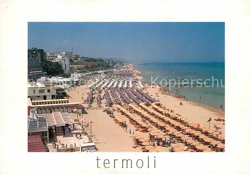 AK / Ansichtskarte Termoli Spiaggia di ponente Kat. Campobasso