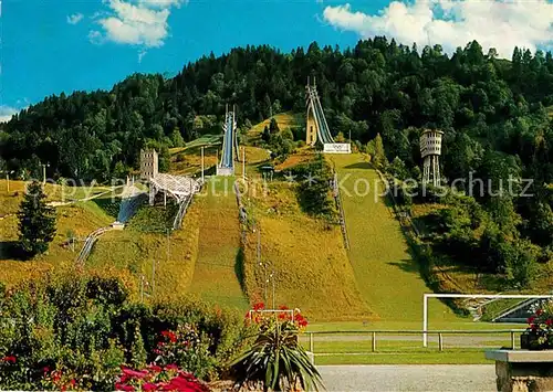 AK / Ansichtskarte Ski Flugschanze Olympia Skistadion Garmisch Partenkirchen  Kat. Sport