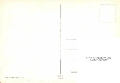 AK / Ansichtskarte Trachten Holland Volendam Kat. Trachten