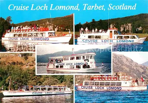 AK / Ansichtskarte Motorschiffe Cruise Loch Lomond Tarbet Scotland  Kat. Schiffe