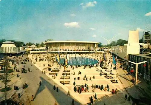 AK / Ansichtskarte Exposition Universelle Bruxelles 1958 U.S.A. Saint Siege Pays Arabes  Kat. Expositions