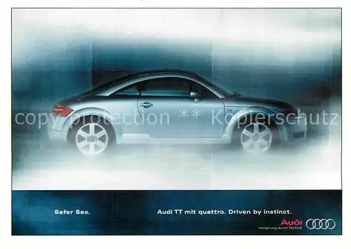 AK / Ansichtskarte Autos Audi TT Quattro  Kat. Autos