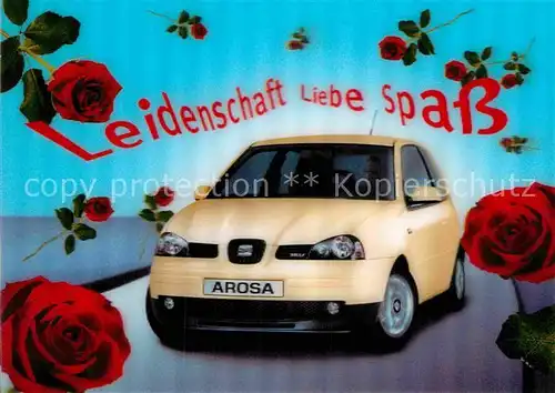 AK / Ansichtskarte Autos Seat Arosa  Kat. Autos