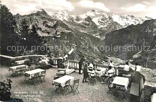 AK / Ansichtskarte Interlaken BE Hotel Restaurant Harderkulm Kat. Interlaken