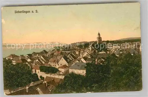 AK / Ansichtskarte ueberlingen Bodensee Panorama  Kat. ueberlingen