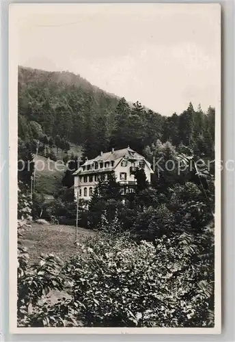 AK / Ansichtskarte Buehlertal Obertal Waldheim  Kat. Buehlertal