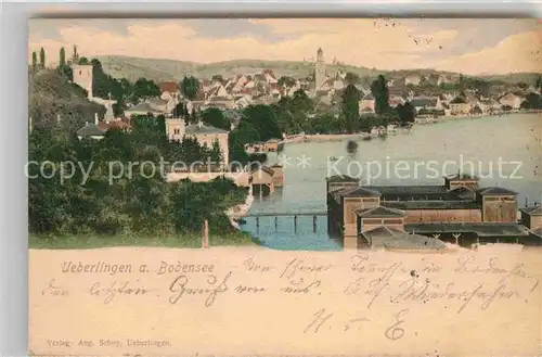 AK / Ansichtskarte ueberlingen Bodensee Panorama  Kat. ueberlingen