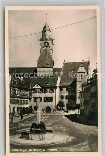 AK / Ansichtskarte ueberlingen Bodensee Hofstatt Kat. ueberlingen