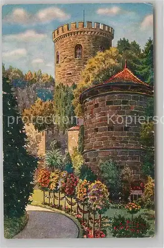 AK / Ansichtskarte ueberlingen Bodensee Stadtgarten Gallerturm Kat. ueberlingen