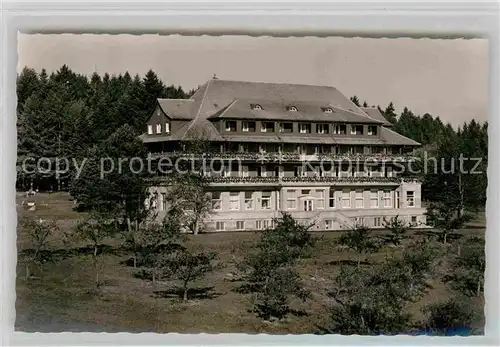 AK / Ansichtskarte Rodt Lossburg Sanatorium Hohenrodt Kat. Lossburg