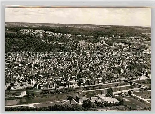 AK / Ansichtskarte Plochingen Fliegeraufnahme Stumpenhof Kat. Plochingen