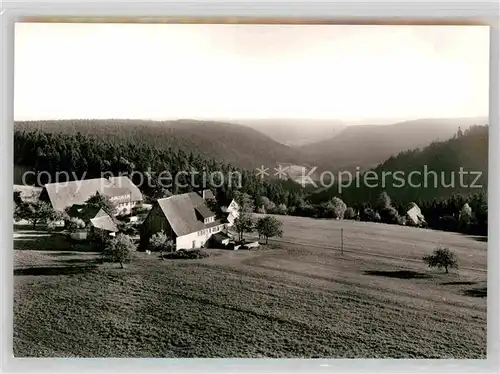 AK / Ansichtskarte Schoemberg Freudenstadt Blumenhoefe Blick Kinzigtal Kat. Seewald