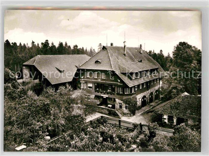 Ak Ansichtskarte Lossburg Schwarzwald Gasthof Pension Adrionshof