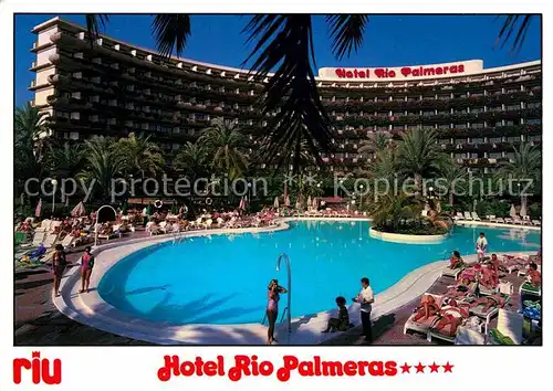 AK / Ansichtskarte Playa del Ingles Gran Canaria Hotel Rio Palmeras Kat. San Bartolome de Tirajana
