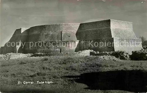 AK / Ansichtskarte Tula Hidalgo El Corral Archaeologische Staette Kat. Tula