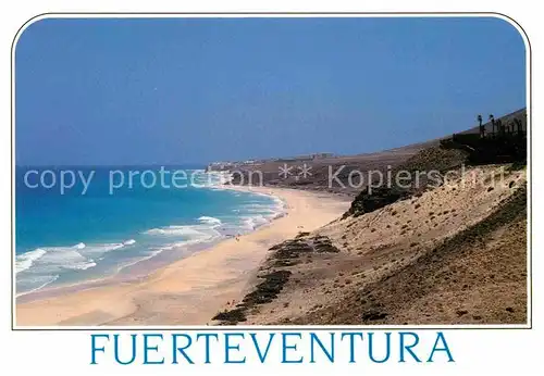 AK / Ansichtskarte Jandia Panorama Kueste Strand Kat. Fuerteventura Kanarische Inseln