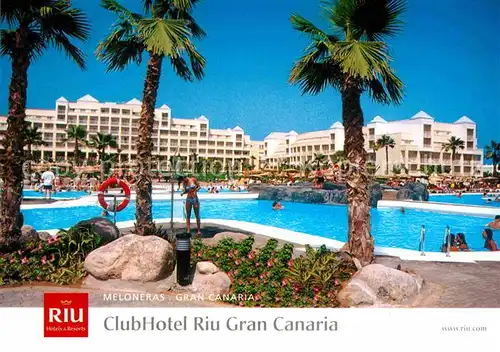AK / Ansichtskarte Las Meloneras Club Hotel Riu Gran Canaria Piscina