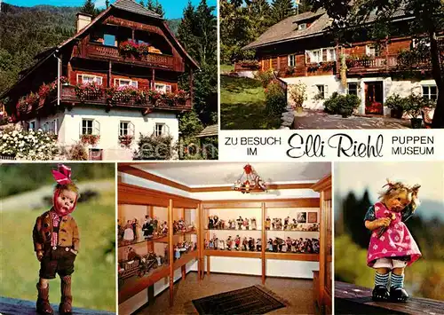 AK / Ansichtskarte Einoede Villach Elli Riehl Puppenmuseum  Kat. Villach