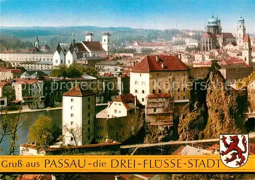 AK / Ansichtskarte Passau Dom Kanzel Orgel  Kat. Passau