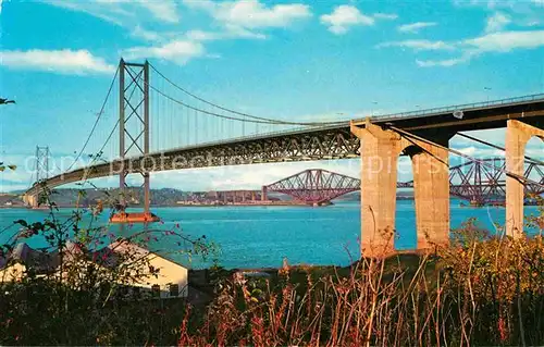 AK / Ansichtskarte South Queensferry Forth Bridges Kat. City of Edinburgh