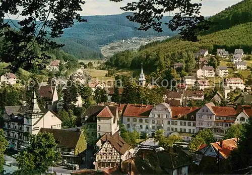 AK / Ansichtskarte Bad Herrenalb Stadtpanorama Kurort Schwarzwald Kat. Bad Herrenalb