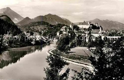 AK / Ansichtskarte Fuessen Allgaeu Panorama Festung Forggensee Kat. Fuessen