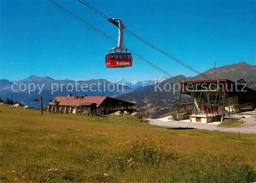 AK / Ansichtskarte Seilbahn Rothorn Lenzerheide Scharmoin Mittelstation  Kat. Bahnen