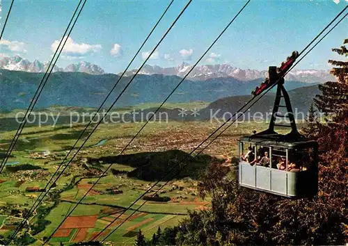 AK / Ansichtskarte Seilbahn Kanzelbahn Villach Julische Alpen  Kat. Bahnen