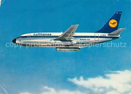 AK / Ansichtskarte Lufthansa Boeing 737 City Jet D ABCE  Kat. Flug