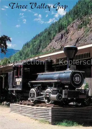 AK / Ansichtskarte Lokomotive Three Valley Gap British Columbia  Kat. Eisenbahn