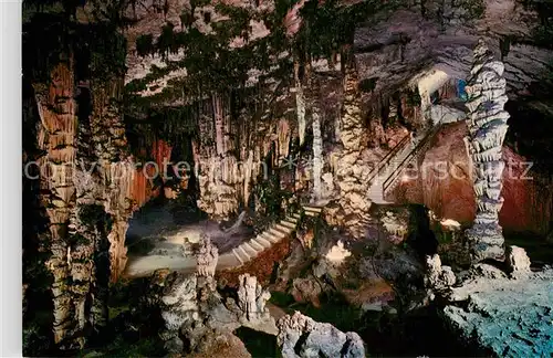 AK / Ansichtskarte Hoehlen Caves Grottes Cueva de Arta Mallorca Bajada  Kat. Berge