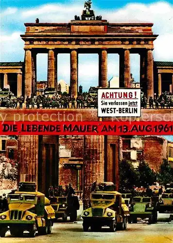 AK / Ansichtskarte Brandenburgertor Berlin  Kat. Gebude und Architektur