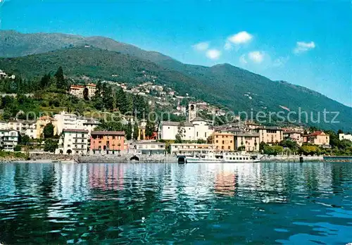 AK / Ansichtskarte Brissago TI Ansicht vom Lago Maggiore aus Kat. Brissago