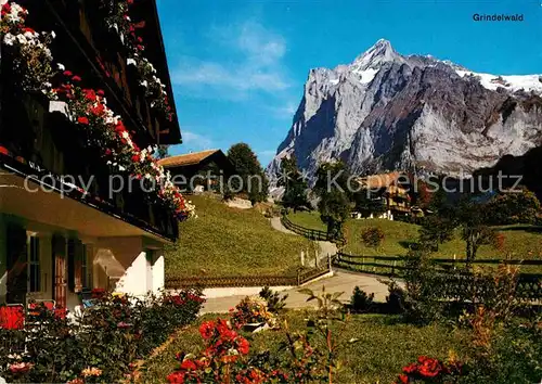 AK / Ansichtskarte Grindelwald Wetterhorn Kat. Grindelwald