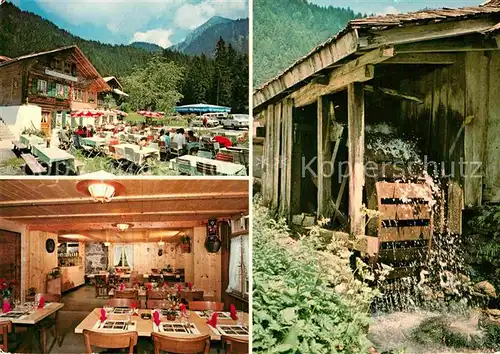 AK / Ansichtskarte Aeschi BE Restaurant Zum Pochtenfall