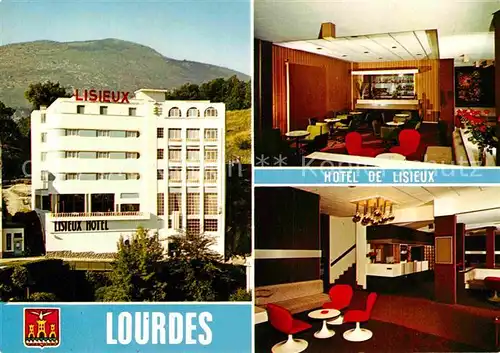 AK / Ansichtskarte Lourdes Hautes Pyrenees Hotel de Lisieux Kat. Lourdes