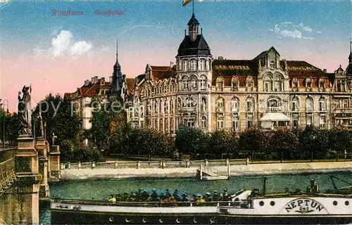 AK / Ansichtskarte Konstanz Bodensee Seehotel Kat. Konstanz